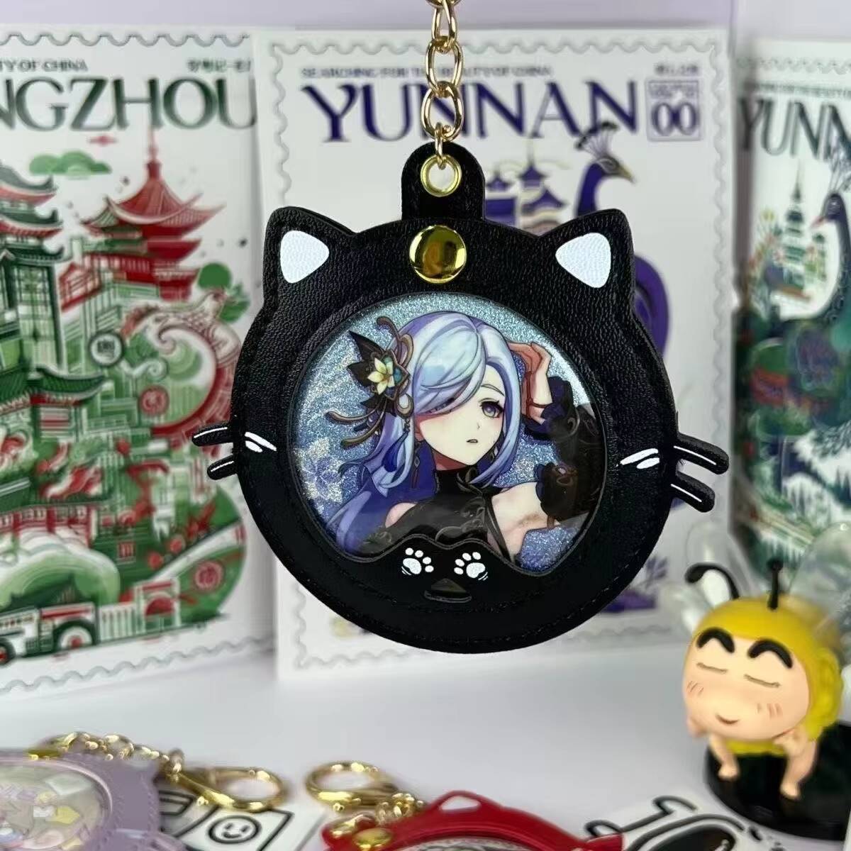 Anime Merchandise China - Cute Cat Shape Badge Display Original