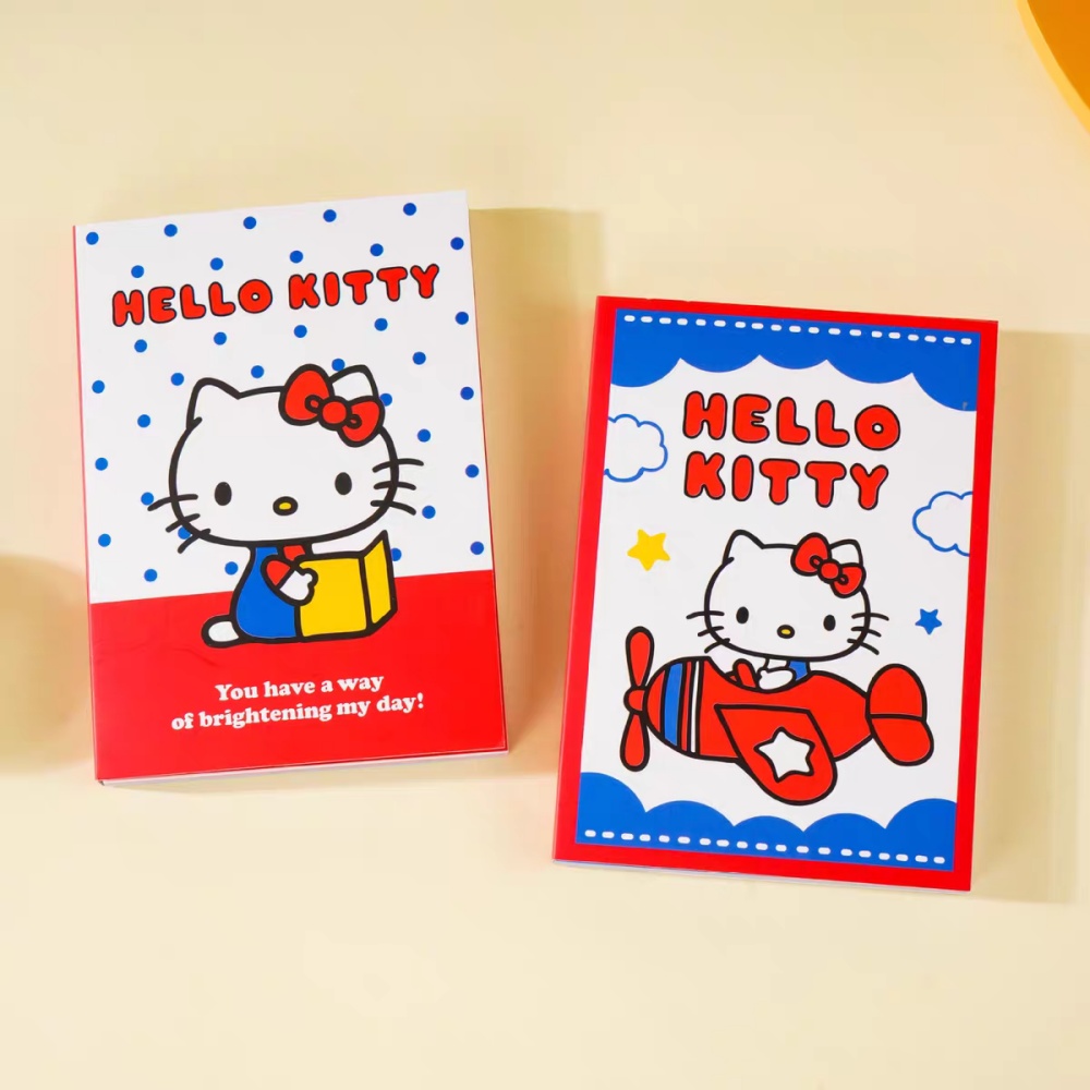 Art Book Illustration - 100Pcs Genuine Sanrio Hello Kitty A6
