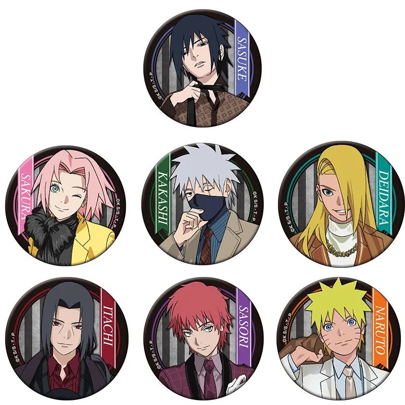 Naruto Sasuke Anime Badge Pin  - Anime Merchandise Ideas recension och pris