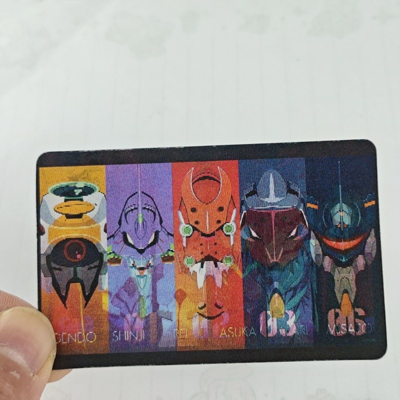 EVA Cards Shinji Rei Asuka Lan - Evangelion Anime Merchandise recension och pris
