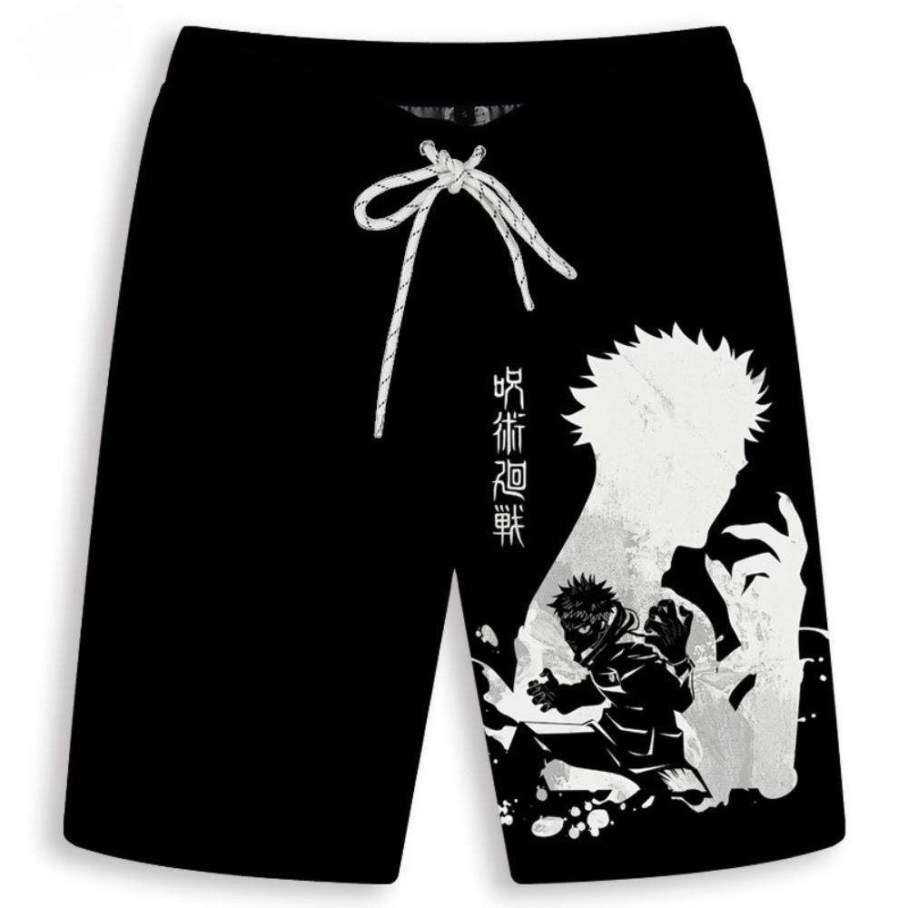 Men's Gojo Satoru Printed Shor - Anime Merchandise Store In Japan recension och pris