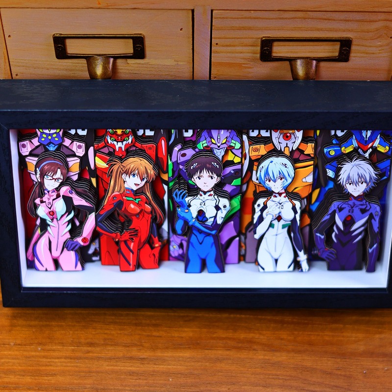 Creative EVA 3D Paper Painting - Evangelion Anime Merchandise recension och pris