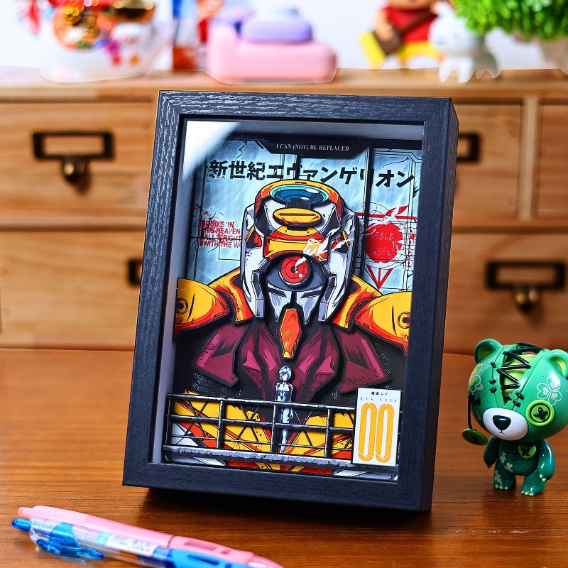 Creative EVA 3D Paper Painting - Evangelion Anime Merchandise recension och pris