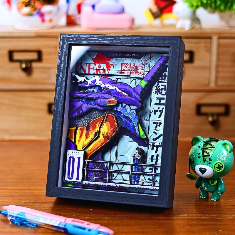 Creative EVA 3D Paper Painting - Evangelion Anime Merchandise recension och pris