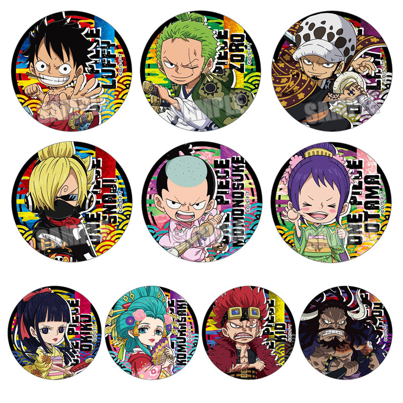 One Piece Q Version Anime Badg - Anime Merchandise Types recension och pris