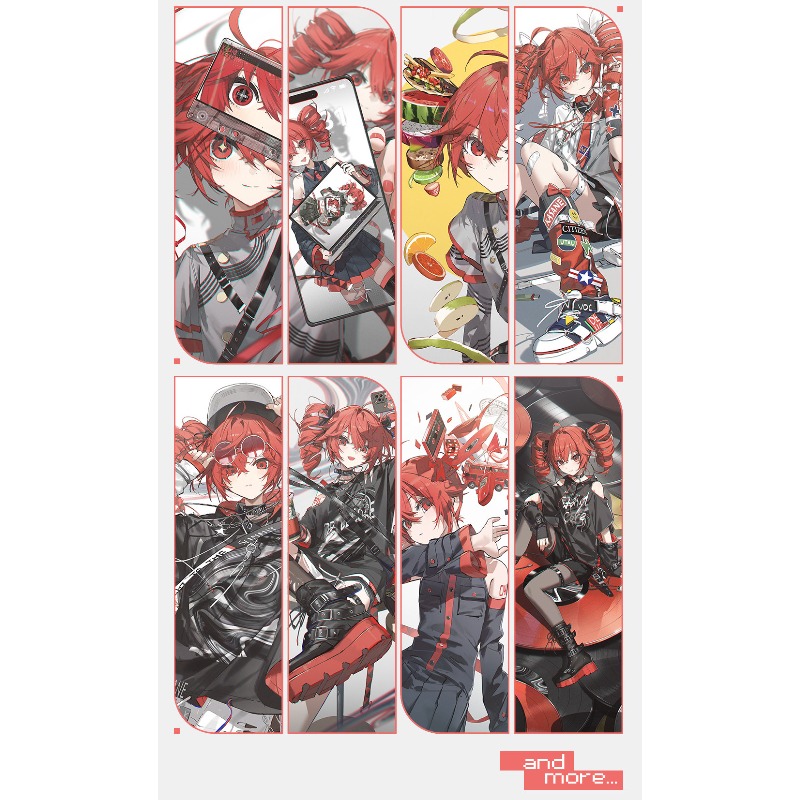 Kasane Teto Artwork Illustrati - Anime Merchandise In Chinese recension och pris