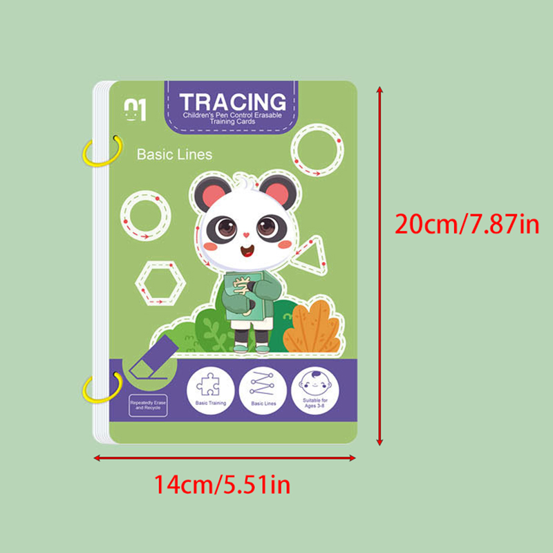 32-Page Reusable Magic Practic - Art Book Illustration recension och pris